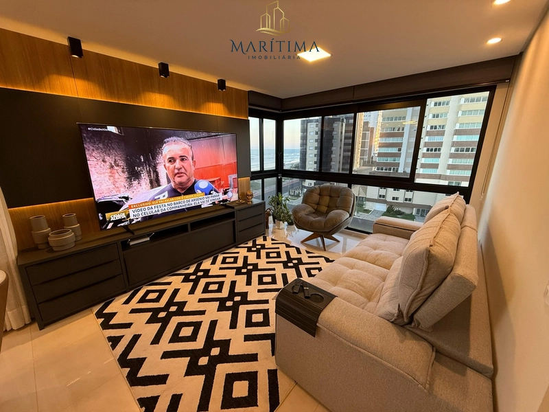 Vista para o mar de todo o apartamento, mobiliado, 02 quartos!: 2ª foto da galeria de imagens do imóvel