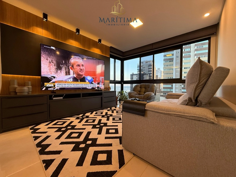Vista para o mar de todo o apartamento, mobiliado, 02 quartos!: 3ª foto da galeria de imagens do imóvel