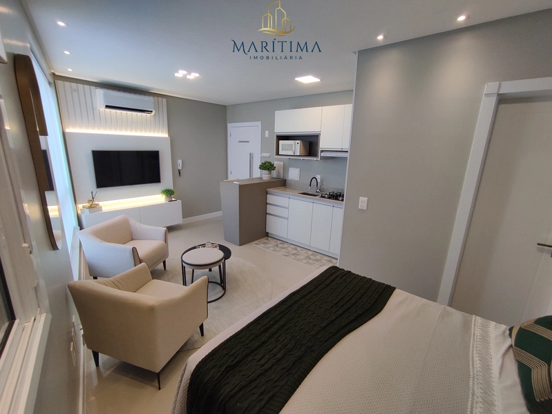 Loft mobiliado e decorado, com Tv, eletros e Split.: 1ª foto da galeria de imagens do imóvel