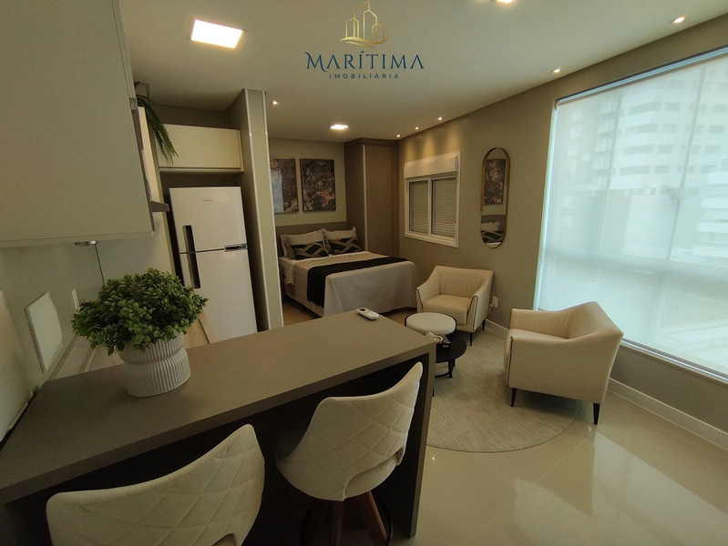 Loft mobiliado e decorado, com Tv, eletros e Split.: 2ª foto da galeria de imagens do imóvel
