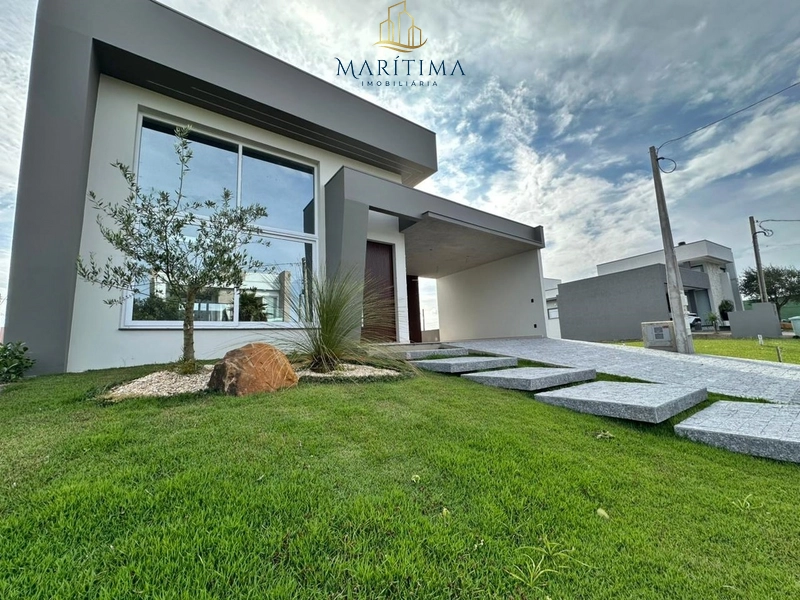 Casa nova com 3 suítes a venda no condomínio Marítimo!: 3ª foto da galeria de imagens do imóvel