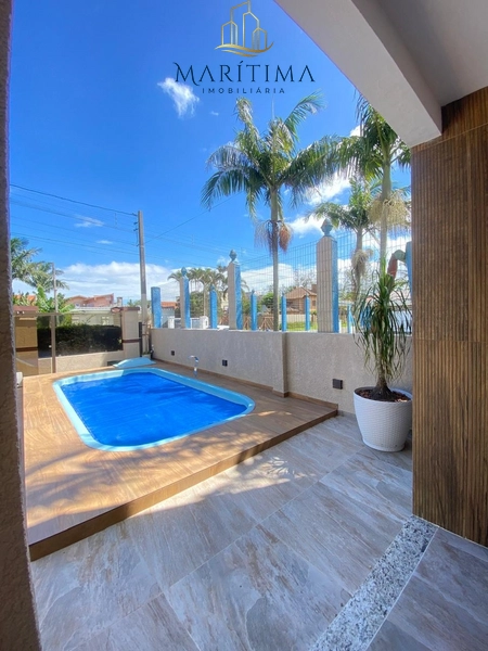 Casa mobiliada com piscina a venda no Centro de Imbé: 4ª foto da galeria de imagens do imóvel