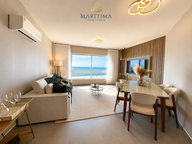 Apartamento decorado de frente para o mar no Centro em Tramandaí!: 2ª foto da galeria de imagens do imóvel