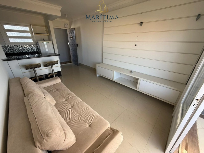 Apartamento mobiliado de 01 quarto com vista para o mar!: 1ª foto da galeria de imagens do imóvel