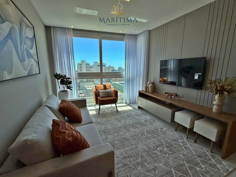 Apartamento de 2 quartos mobiliado e decorado com vista para o mar!: 3ª foto da galeria de imagens do imóvel