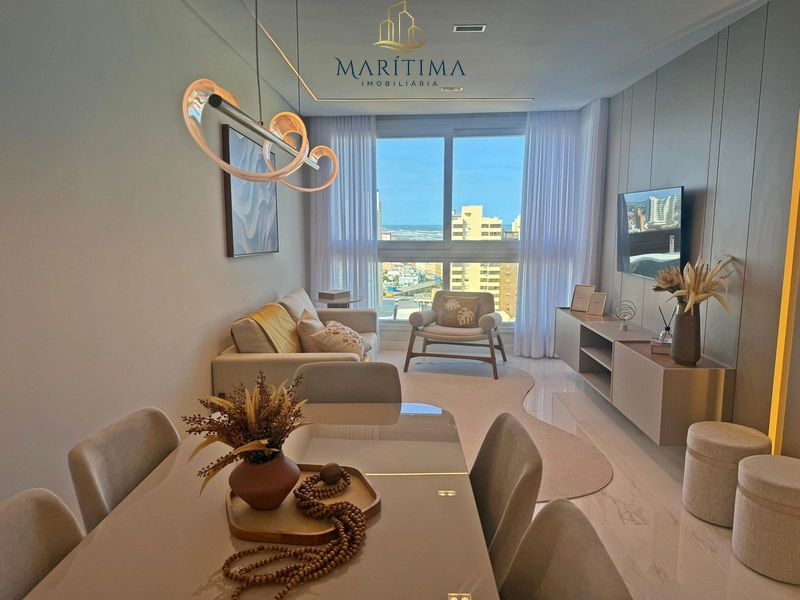 Apartamento mobiliado e decorado com vista para o mar!: 7ª foto da galeria de imagens do imóvel