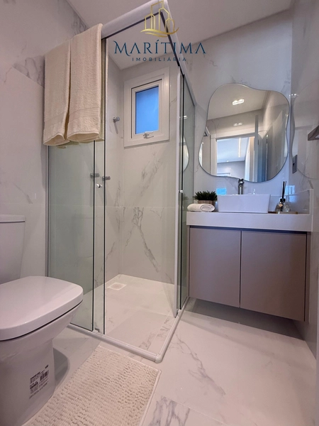 Apartamento mobiliado e decorado com vista para o mar!: 16ª foto da galeria de imagens do imóvel