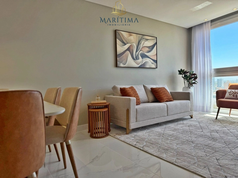 Apartamento de 2 quartos mobiliado e decorado com vista para o mar!: 11ª foto da galeria de imagens do imóvel