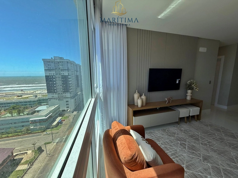 Apartamento de 2 quartos mobiliado e decorado com vista para o mar!: 7ª foto da galeria de imagens do imóvel