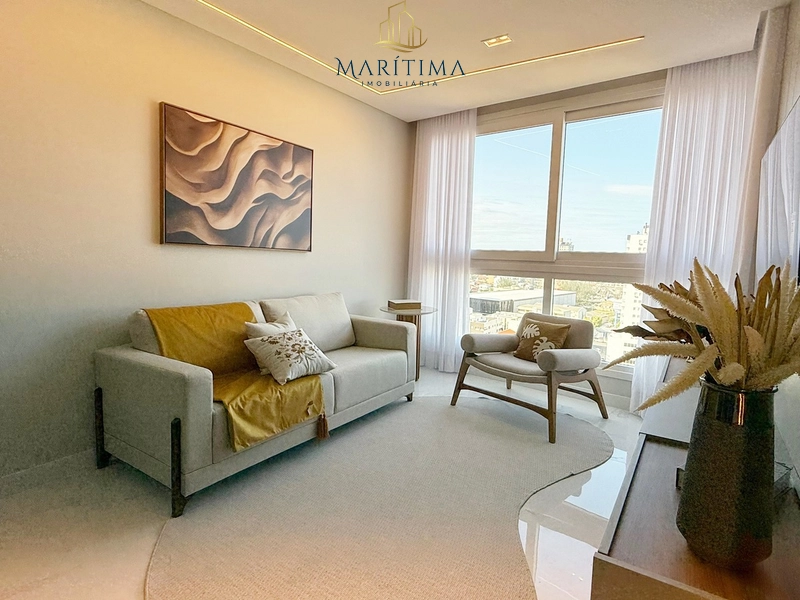 Apartamento mobiliado e decorado com vista para o mar!: 2ª foto da galeria de imagens do imóvel