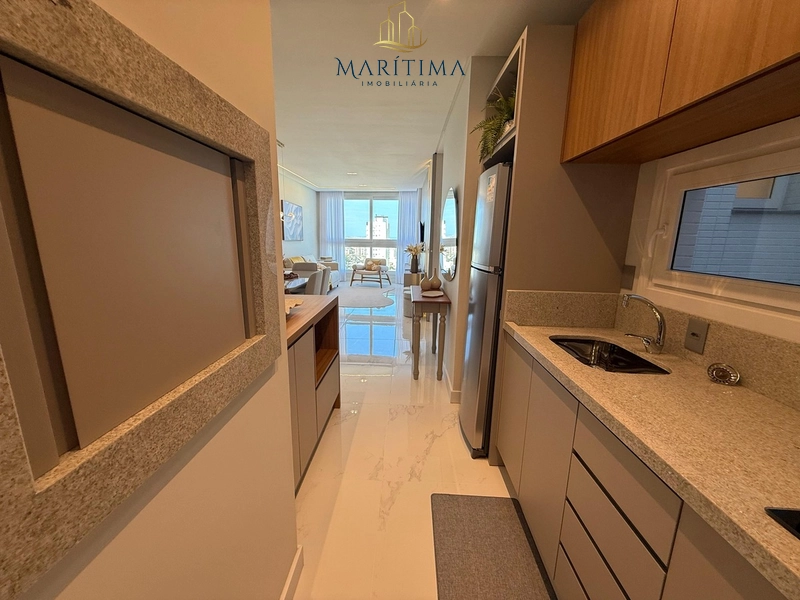 Apartamento mobiliado e decorado com vista para o mar!: 11ª foto da galeria de imagens do imóvel