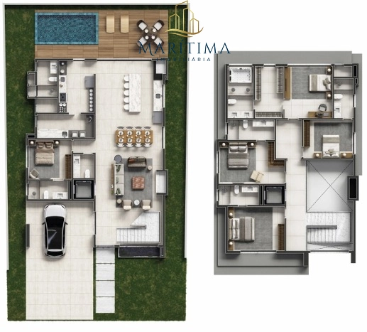 Excelente residência com 05 suítes e elevador, no condomínio Marítimo!: 6ª foto da galeria de imagens do imóvel