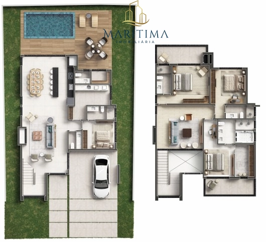 Excelente residência com 04 suítes no condomínio Marítimo!: 6ª foto da galeria de imagens do imóvel