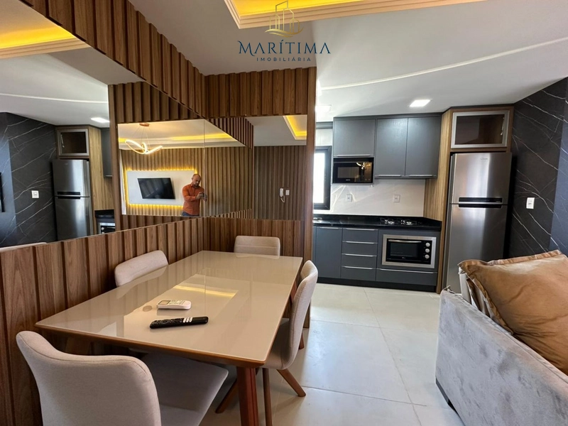 Apartamento de 02 quartos mobiliado,  4 quadras do mar!: 4ª foto da galeria de imagens do imóvel