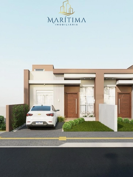 Excelente casa geminada de 02 dormitórios, em Nova Tramandaí!: 1ª foto da galeria de imagens do imóvel