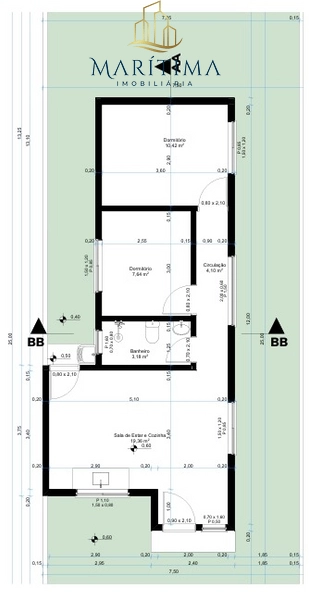 Casas geminadas com 02 dormitórios, em Nova Tramandaí!: 5ª foto da galeria de imagens do imóvel