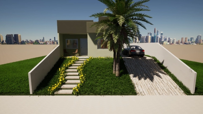 CASA NOVA ESPERANDO POR VOCÊ!: 3ª foto da galeria de imagens do imóvel
