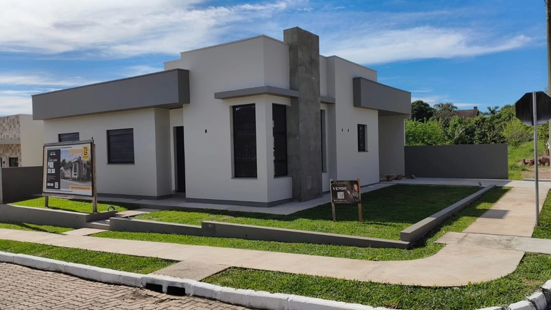 Casa Nova de Esquina 3 Dorms | San Vicente, Montenegro | R$569 Mil: 2ª foto da galeria de imagens do imóvel