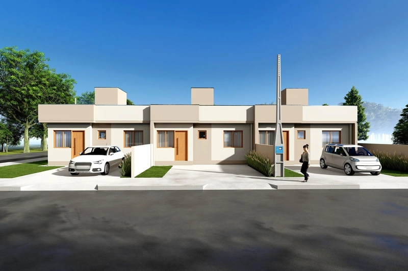 Casas Novas, 2 Dorms no Eco City, Faxinal | A Partir de R$269mil: 2ª foto da galeria de imagens do imóvel