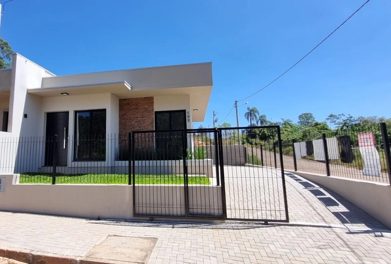 Casa Nova de Esquina 2 Dorms | Lot. Eco City, Montenegro | R$320 mil: 2ª foto da galeria de imagens do imóvel