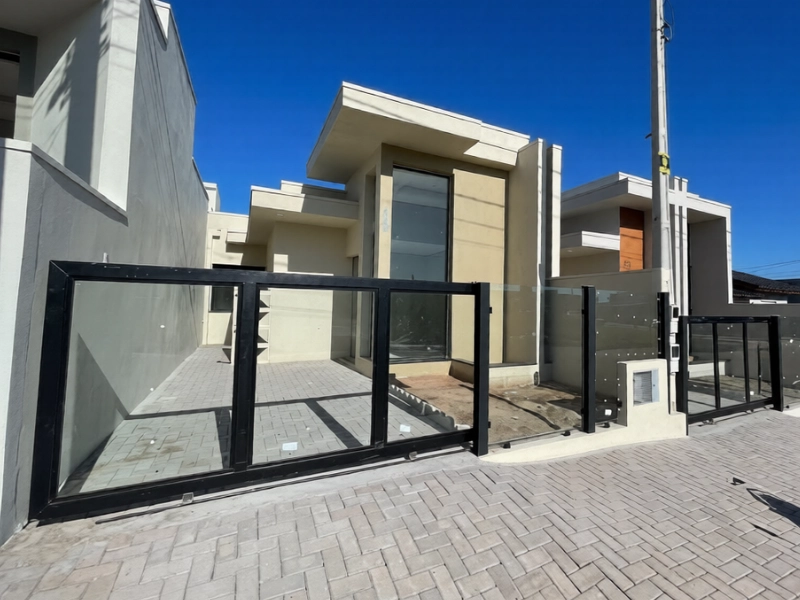 Casa com design moderno à venda no Loteamento São Francisco-Montenegro: 1ª foto da galeria de imagens do imóvel