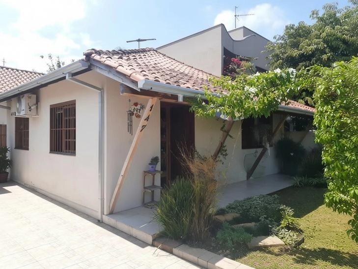 Casa de Alvenaria com 3 Dormitórios e Closet no Bairro Municipal: 2ª foto da galeria de imagens do imóvel