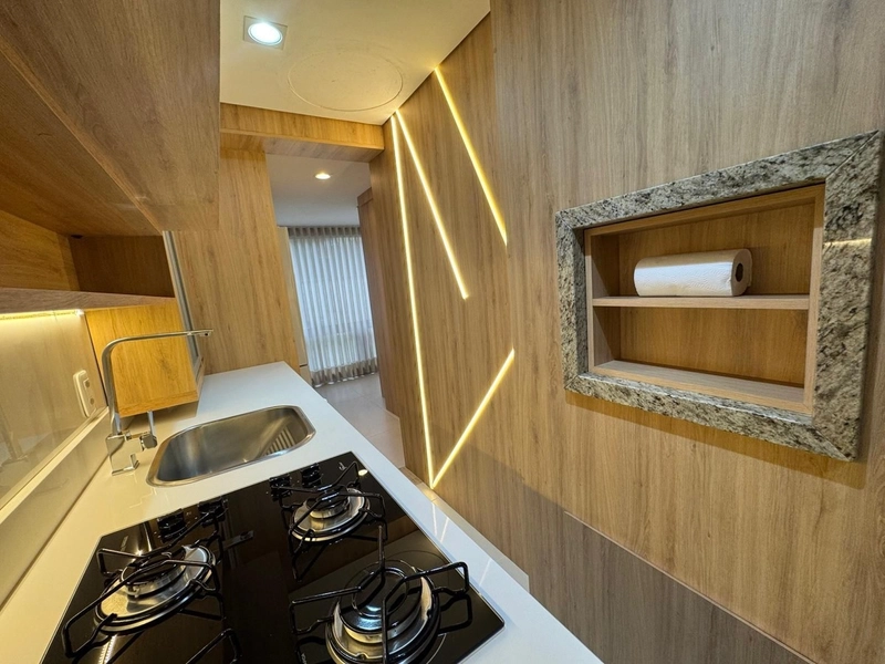 Apartamento Mobiliado com Suíte e Lareira no Bairro Bavária em Gramado: 14ª foto da galeria de imagens do imóvel