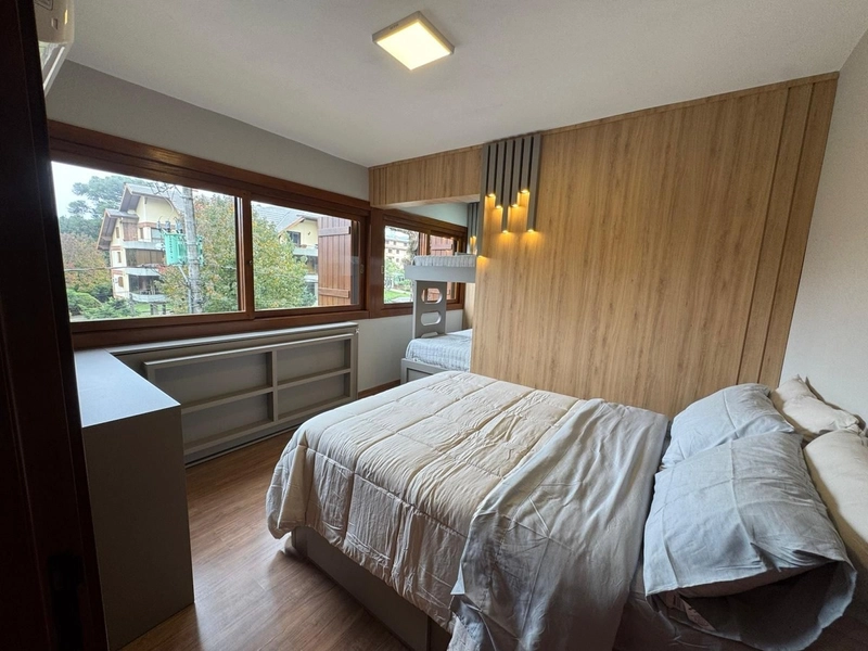 Apartamento Mobiliado com Suíte e Lareira no Bairro Bavária em Gramado: 8ª foto da galeria de imagens do imóvel
