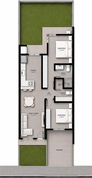 Casa de 2 Dorms com Suíte e Pátio no Porto Sophia em Montenegro: 7ª foto da galeria de imagens do imóvel