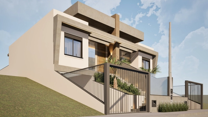Casa de 2 Dormitórios com Pátio no Loteamento Porto Rico em Montenegro: 2ª foto da galeria de imagens do imóvel