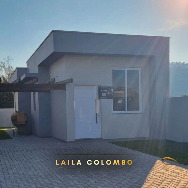 Casa nova com dois quartos à venda no Loteamento San Vicente: 1ª foto da galeria de imagens do imóvel
