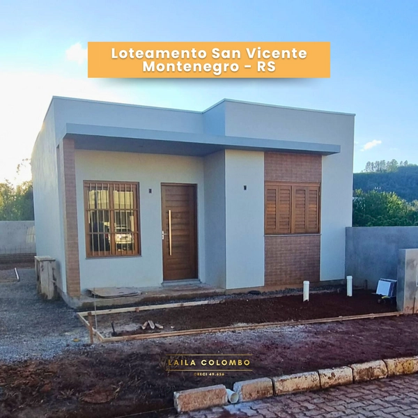 Casa nova, 2 quartos à venda no Loteamento San Vicente em Montenegro: 2ª foto da galeria de imagens do imóvel