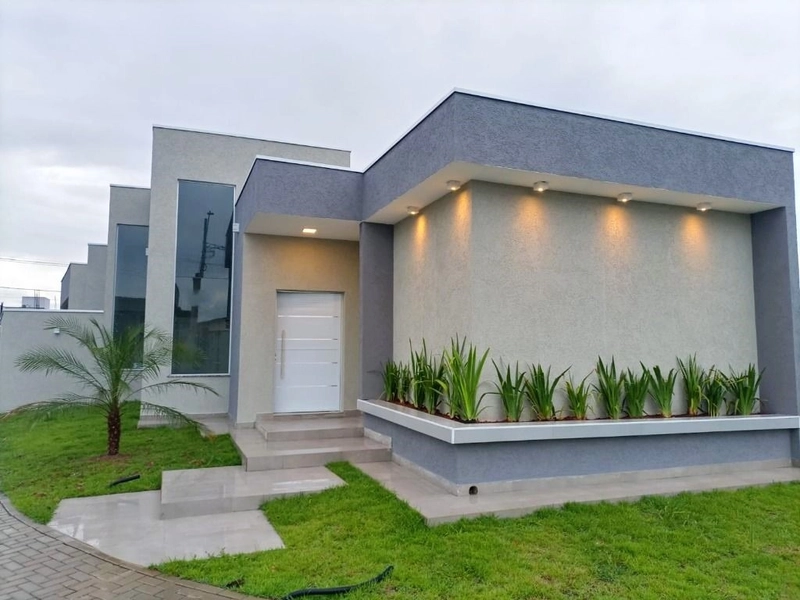 Casa nova com 3 dormitórios no condomínio Ouro ville, em Taubaté SP: 1ª foto da galeria de imagens do imóvel