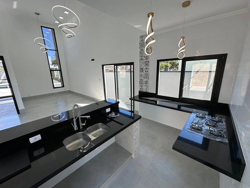 Casa térrea moderna nova com 3 dormitórios e piscina - Condominio: 7ª foto da galeria de imagens do imóvel