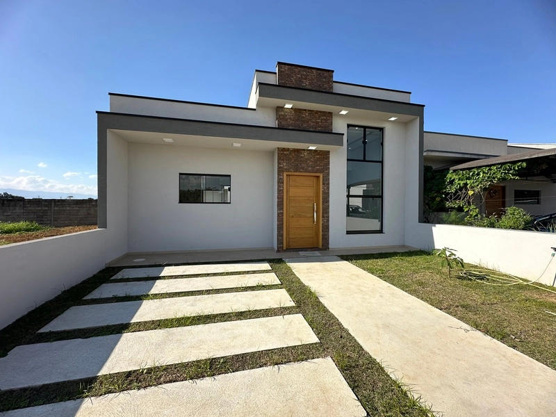 Casa nova, moderna, 3 dormitórios - condomínio e Quiririm - Taubaté/SP: 1ª foto da galeria de imagens do imóvel