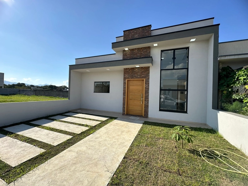 Casa nova, moderna, 3 dormitórios - condomínio e Quiririm - Taubaté/SP: 3ª foto da galeria de imagens do imóvel
