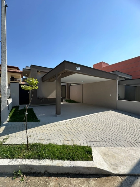 Casa nova 3 dormitórios 1 suíte, condomínio fechado em Taubaté/SP: 3ª foto da galeria de imagens do imóvel
