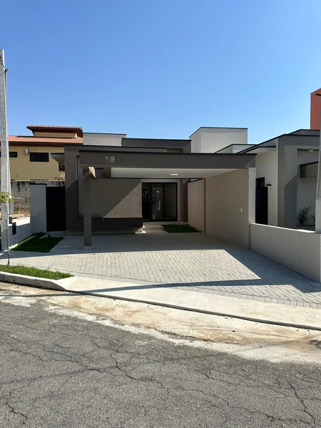 Casa nova 3 dormitórios 1 suíte, condomínio fechado em Taubaté/SP: 6ª foto da galeria de imagens do imóvel