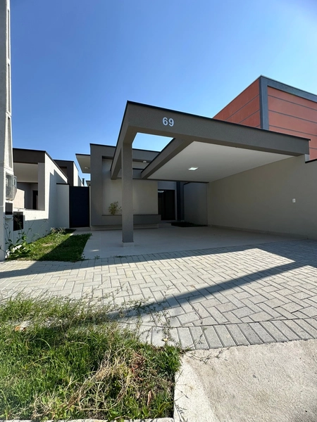 Casa nova 3 dormitórios 1 suíte, quintal grande. Condomínio em Taubaté: 5ª foto da galeria de imagens do imóvel