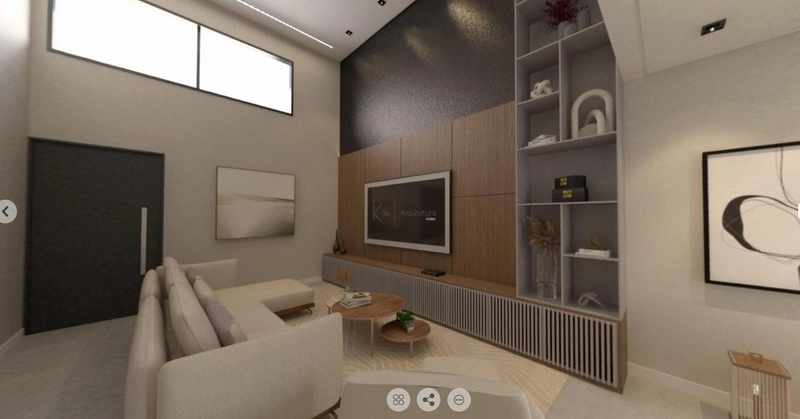 Casa térrea nova e moderna com 3 suítes, cozinha planejada e quintal: 2ª foto da galeria de imagens do imóvel