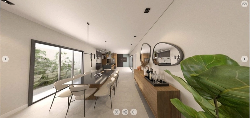 Casa térrea nova e moderna com 3 suítes, cozinha planejada e quintal: 7ª foto da galeria de imagens do imóvel