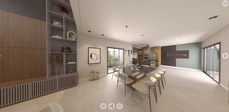 Casa térrea nova e moderna com 3 suítes, cozinha planejada e quintal: 11ª foto da galeria de imagens do imóvel
