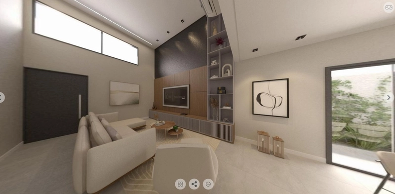 Casa térrea nova e moderna com 3 suítes, cozinha planejada e quintal: 12ª foto da galeria de imagens do imóvel
