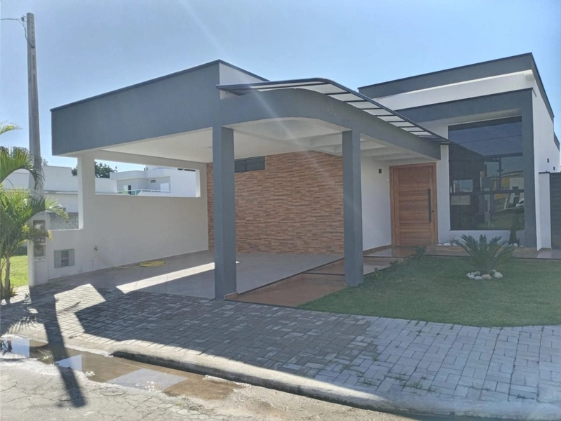 Casa térrea de esquina com 3 dormitórios em Condomínio em Taubaté SP: 1ª foto da galeria de imagens do imóvel