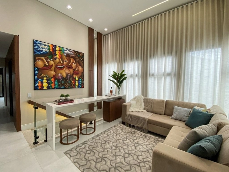 Casa térrea mobiliada, alto padrão, condomínio fechado em Taubaté SP: 59ª foto da galeria de imagens do imóvel