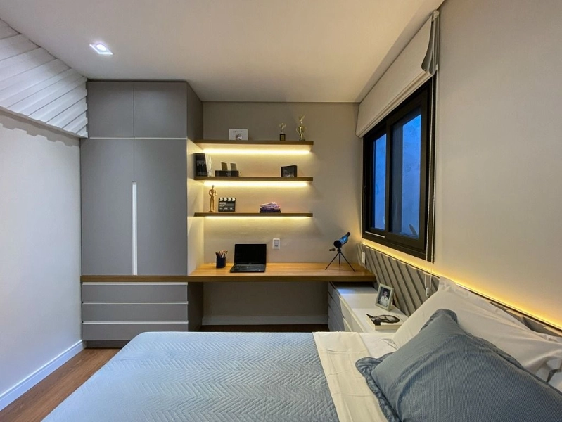 Casa térrea mobiliada, alto padrão, condomínio fechado em Taubaté SP: 50ª foto da galeria de imagens do imóvel