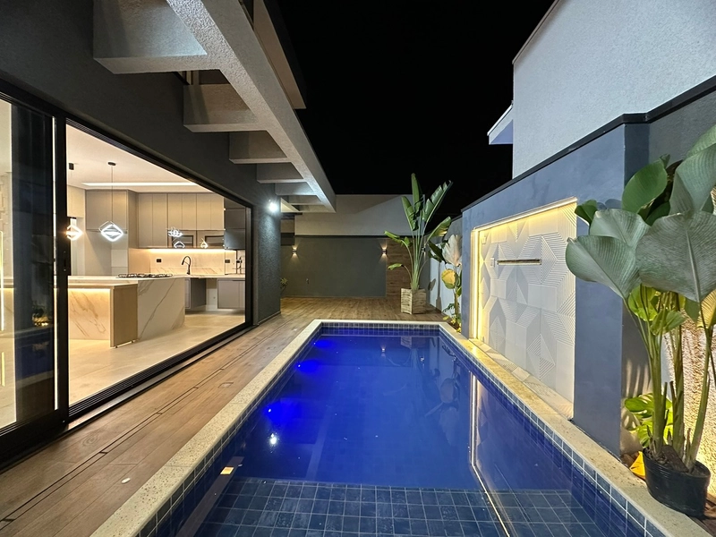Casa nova com 4 suítes e piscina! Condomínio OuroVille Taubaté SP: 131ª foto da galeria de imagens do imóvel