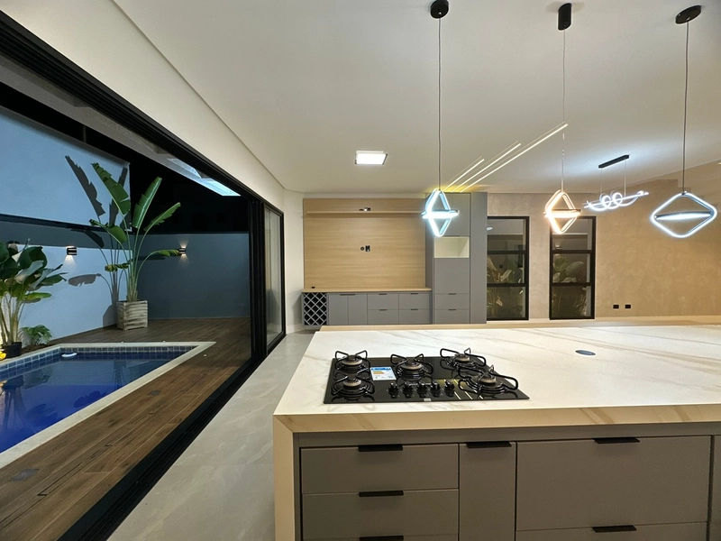 Casa nova com 4 suítes e piscina! Condomínio OuroVille Taubaté SP: 119ª foto da galeria de imagens do imóvel