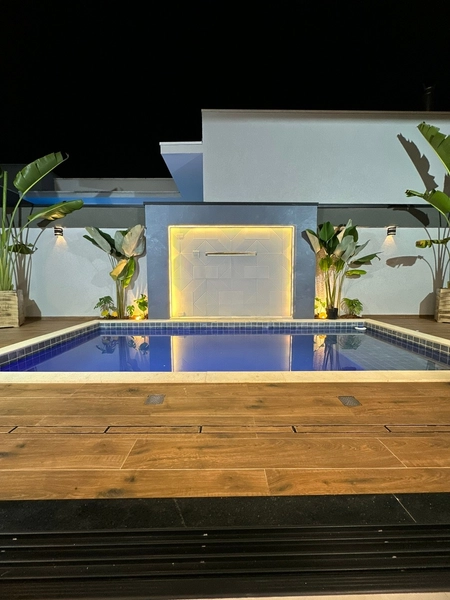 Casa nova com 4 suítes e piscina! Condomínio OuroVille Taubaté SP: 128ª foto da galeria de imagens do imóvel