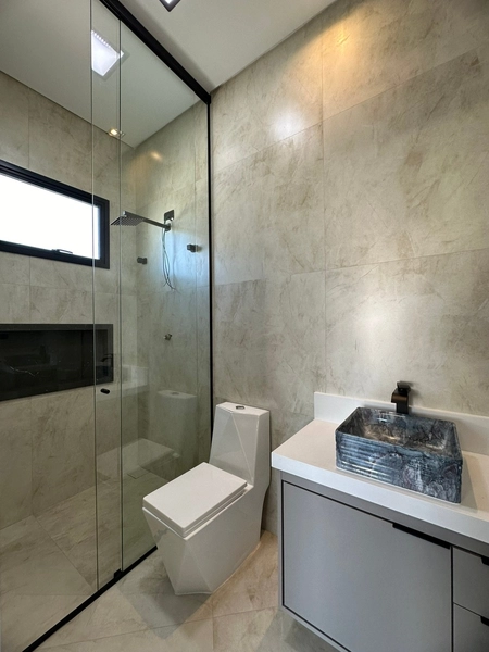 Casa nova com 4 suítes e piscina! Condomínio OuroVille Taubaté SP: 56ª foto da galeria de imagens do imóvel